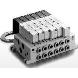 SMC solenoid valve 4 & 5 Port VQ VV5Q45-C, 4000 Series, Base Mounted Manifold, Non Plug-in, Connector Kit
